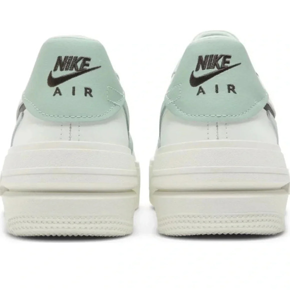 Nike Air Force 1 Low PLT.AF.ORM Barely Green Brown Mint Y2K Vintage Size 8 - Picture 4 of 13